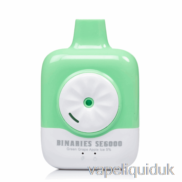 Horizon Binaries SE6000 Disposable Green Grape Apple Ice Vape Juice